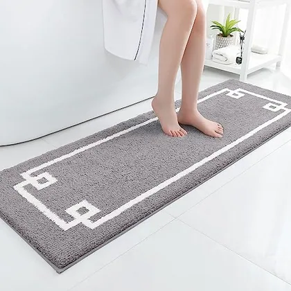 HOMEIDEAS Bathroom Runner Rugs
