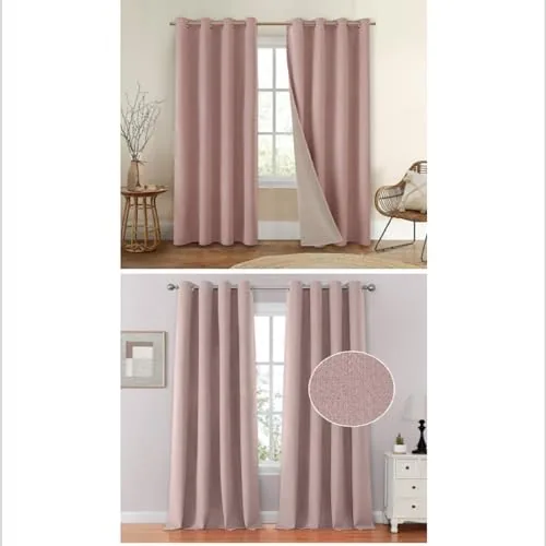 HOMEIDEAS Blackout Curtains